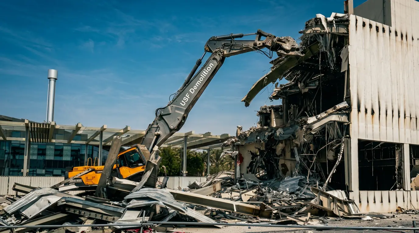 High-Reach Demolition — Dubai